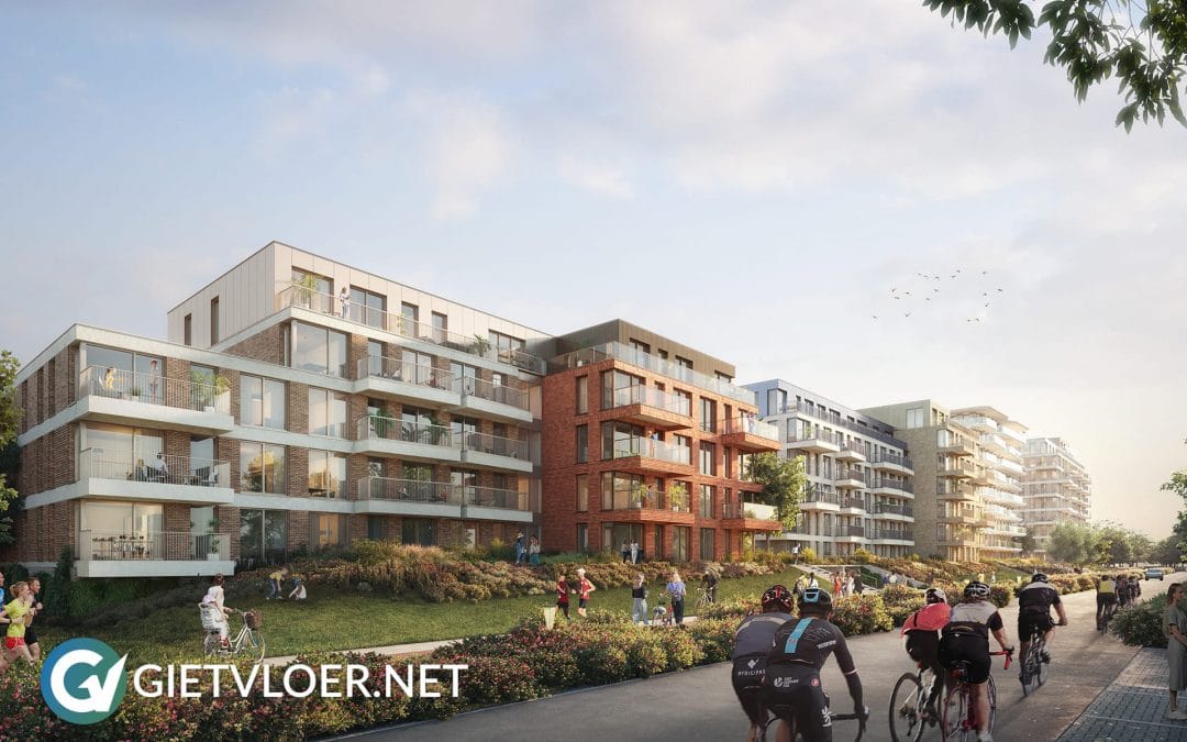 Gietvloer Amstelveen Apartments Olympiade